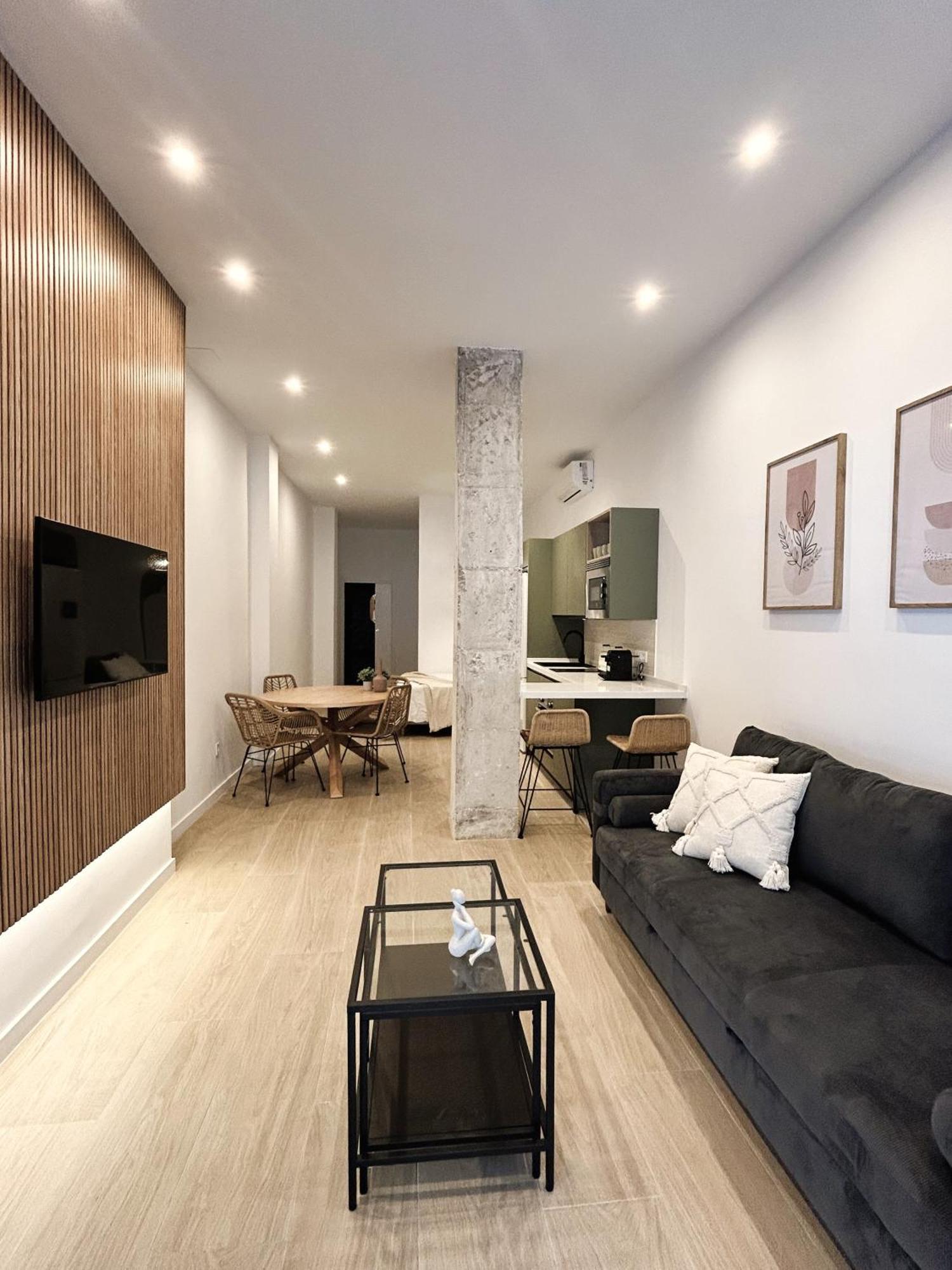 Estudio A Estrenar A Metros De Los Jardines Del Turia Валенсия Экстерьер фото